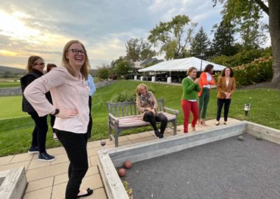 Bocce Ball Networking Event