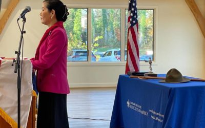 Yumi Hogan Honored by Boy Scouts of America