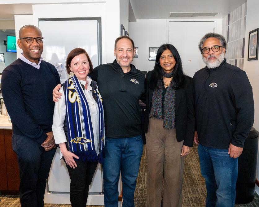 Lt. Gov Aruna Miller with Old Line