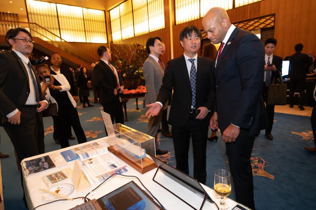 Governor Moore Visits the Japanese Embassy for the Japan-Maryland Night Reception